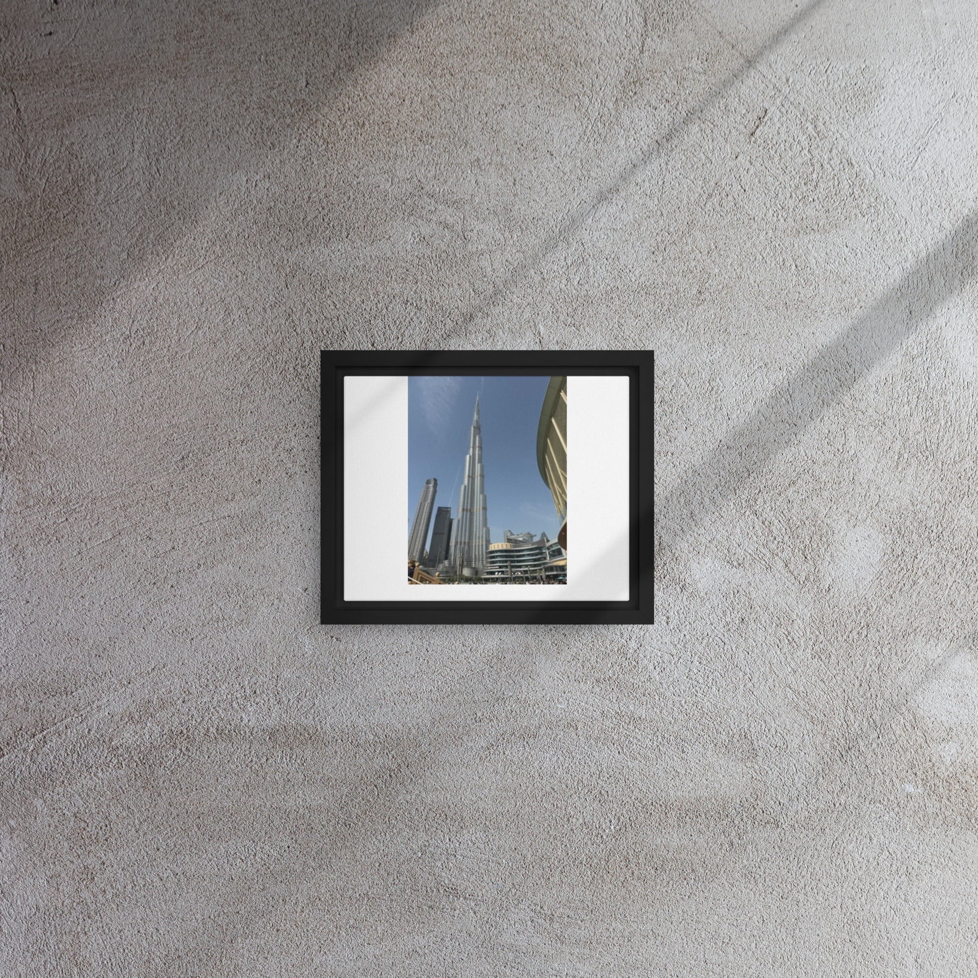 Burj Khalifa — Framed canvas