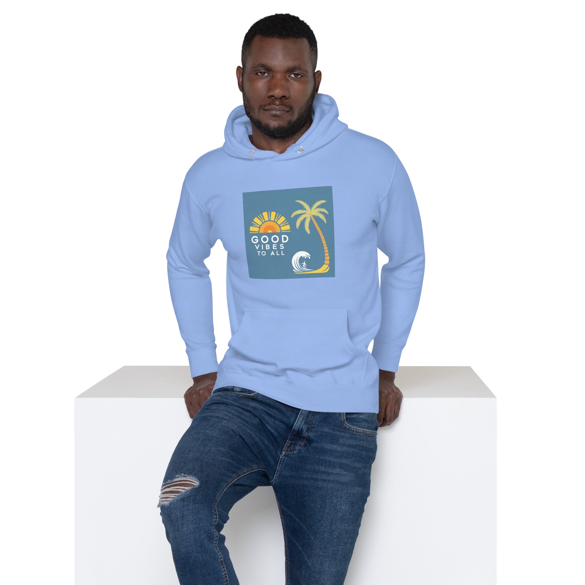 GOOD VIBES TO ALL — Unisex Hoodie