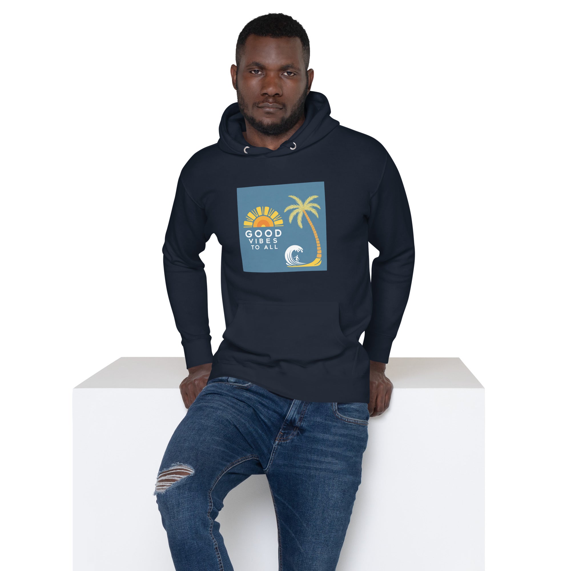 GOOD VIBES TO ALL — Unisex Hoodie