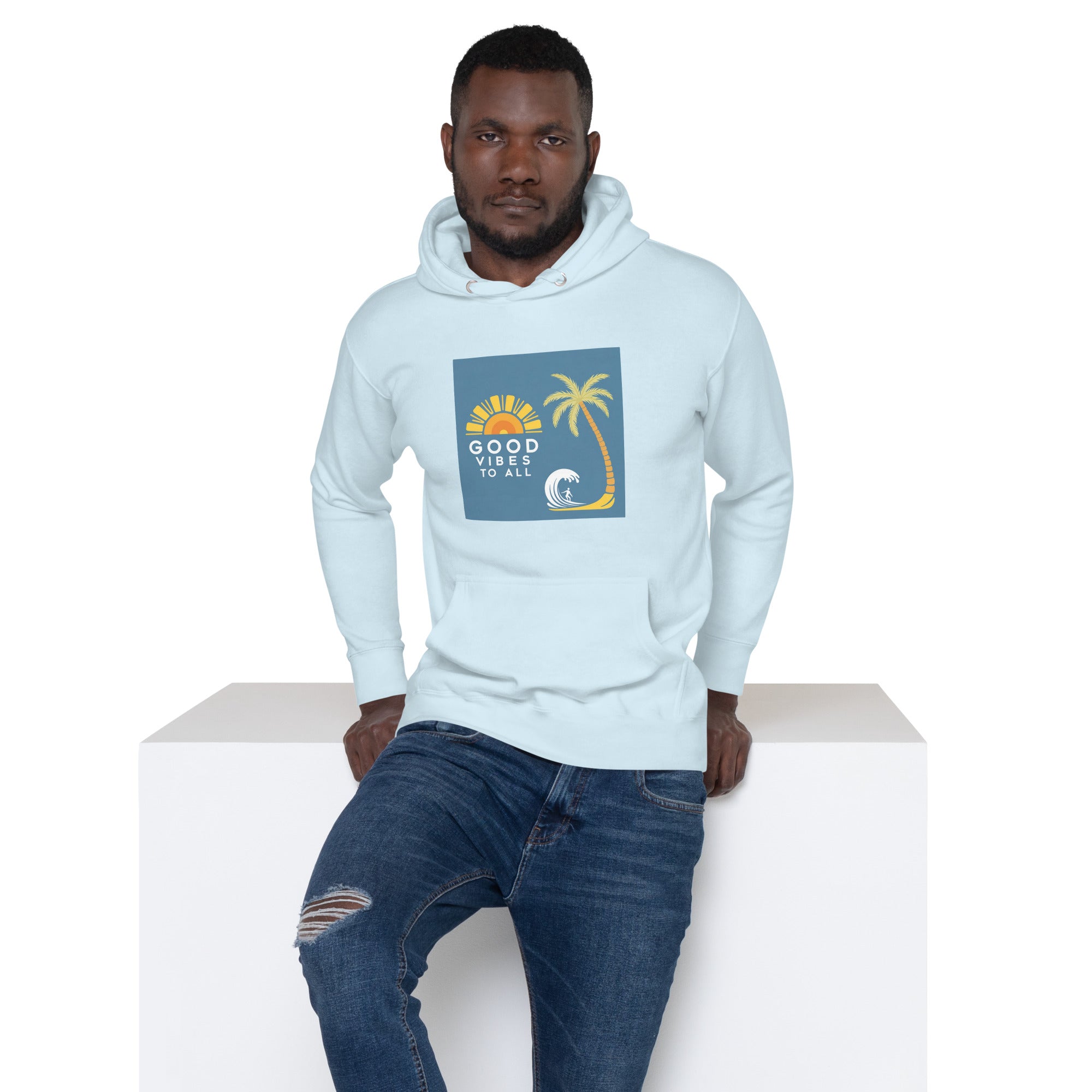 GOOD VIBES TO ALL — Unisex Hoodie