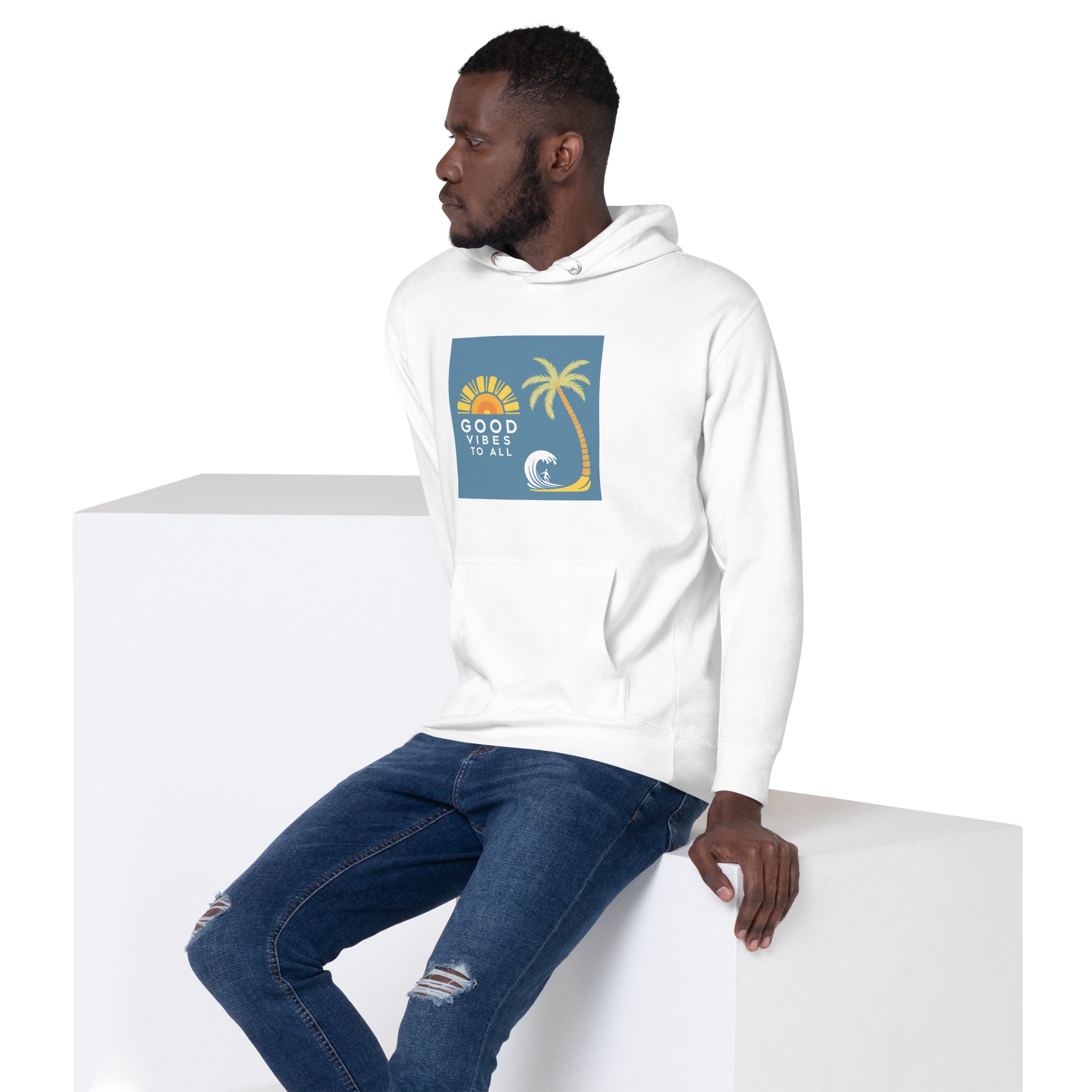 GOOD VIBES TO ALL — Unisex Hoodie