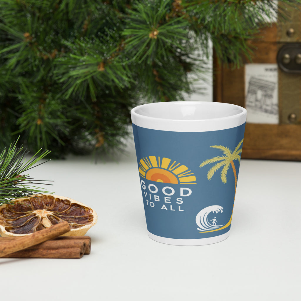 GOOD VIBES TO ALL — Latte mug