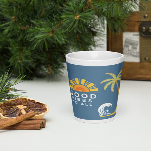 GOOD VIBES TO ALL — Latte mug