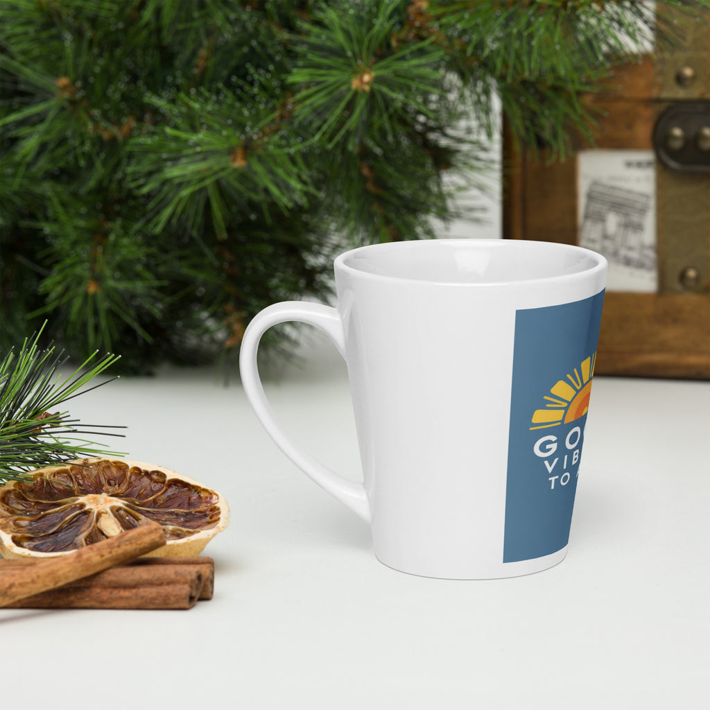 GOOD VIBES TO ALL — Latte mug