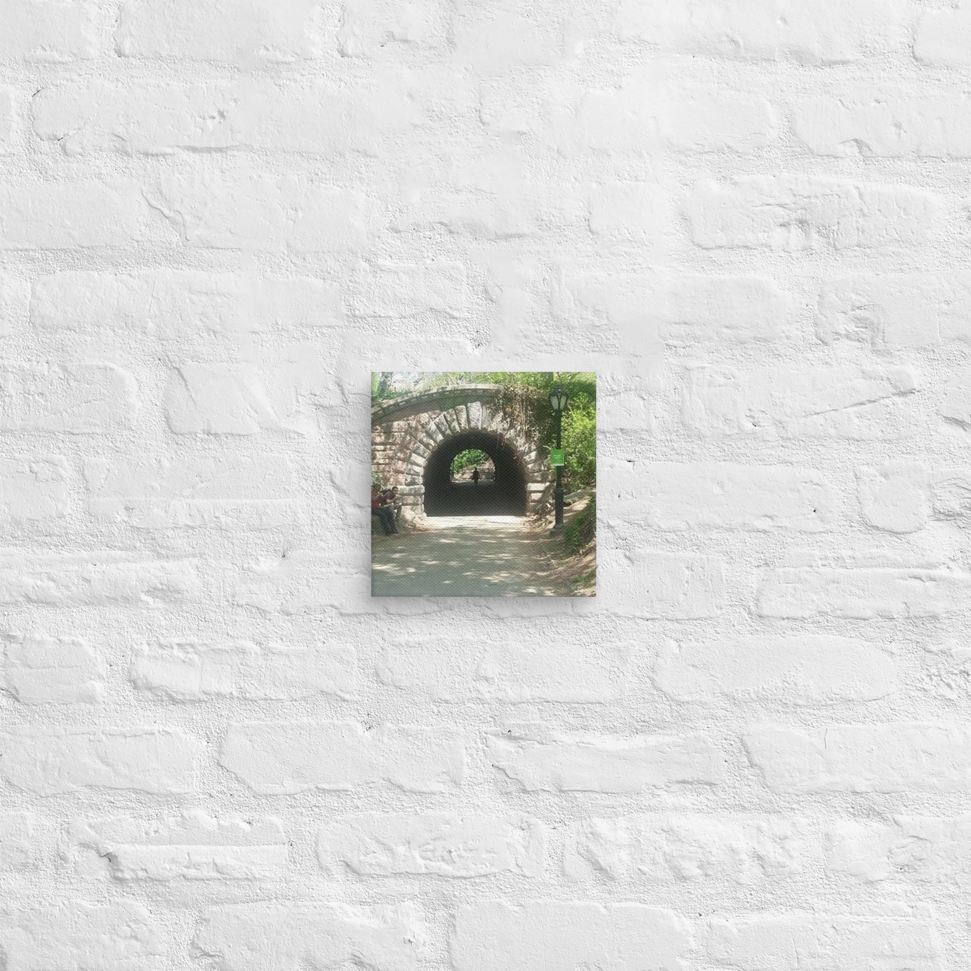 Under the Bridge at Center Park — Canvas